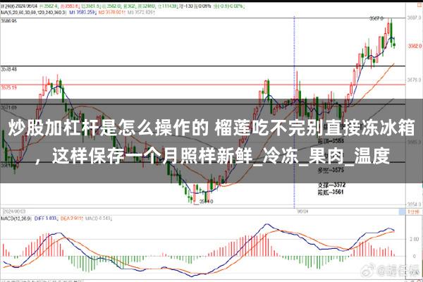 炒股加杠杆是怎么操作的 榴莲吃不完别直接冻冰箱,这样保存一个月照样新鲜_冷冻_果肉_温度