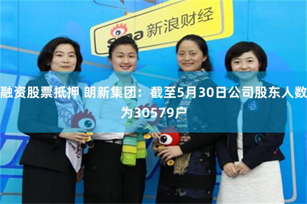 融资股票抵押 朗新集团：截至5月30日公司股东人数为30579户