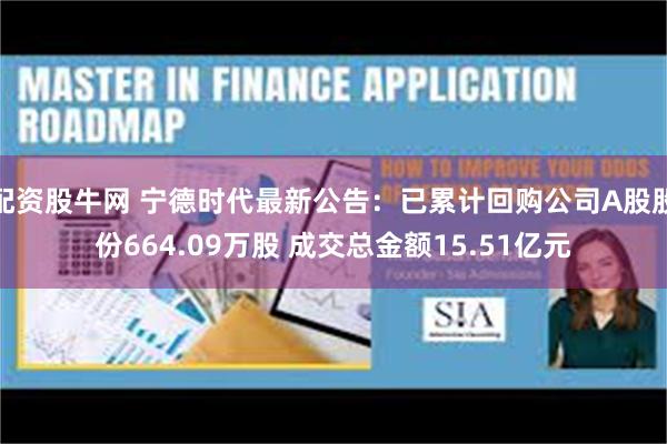 配资股牛网 宁德时代最新公告：已累计回购公司A股股份664.09万股 成交总金额15.51亿元