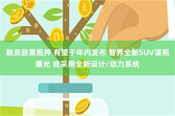 融资股票抵押 有望于年内发布 智界全新SUV谍照曝光 或采用全新设计/动力系统