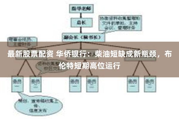 最新股票配资 华侨银行：柴油短缺成新瓶颈，布伦特短期高位运行