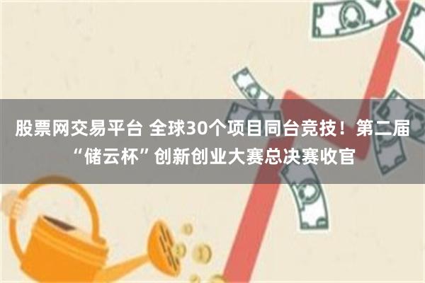 股票网交易平台 全球30个项目同台竞技!第二届“储云杯”创新创业大赛总决赛收官