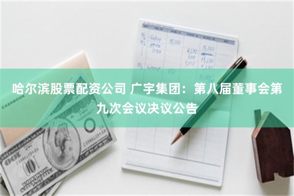 哈尔滨股票配资公司 广宇集团：第八届董事会第九次会议决议公告