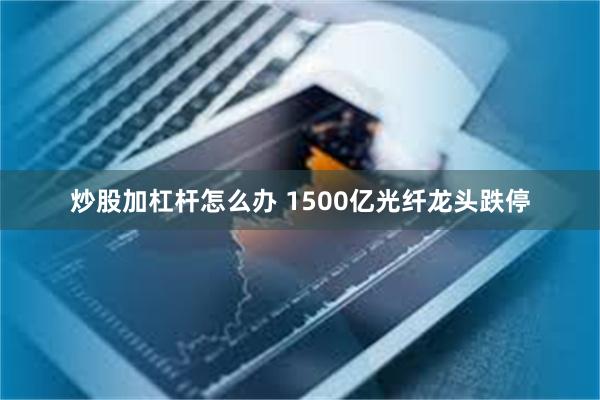 炒股加杠杆怎么办 1500亿光纤龙头跌停