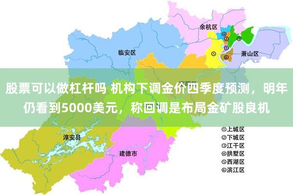 股票可以做杠杆吗 机构下调金价四季度预测，明年仍看到5000美元，称回调是布局金矿股良机