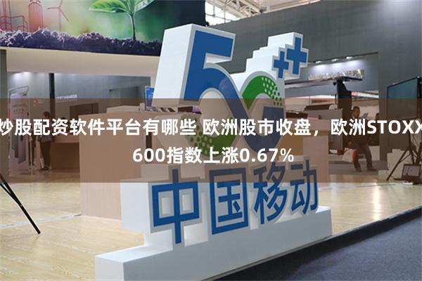 炒股配资软件平台有哪些 欧洲股市收盘，欧洲STOXX 600指数上涨0.67%